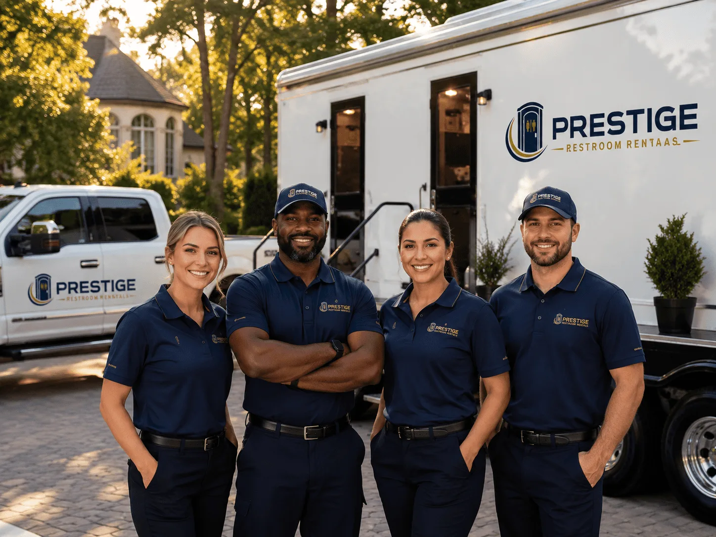 Trusted Luxury Portable Restrooms company in Oak Run, CA
